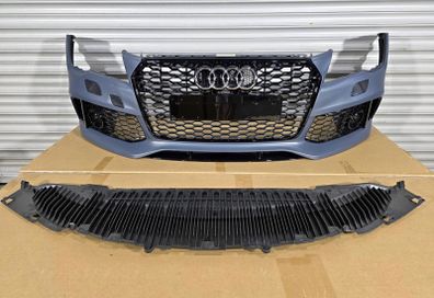 Complete front bumper for Audi A7 S7 11-14 RS7 style honeycomb
