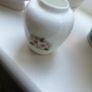 Tiny Staffordshire fine bone china case with honeysuckle front and back Image 3