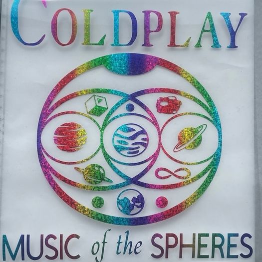 Coldplay DIY Iron on Decals