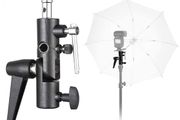 Selens H-Type Flash Holder Hotshoe Flash Mount Umbrella Holder Light Stand Holder