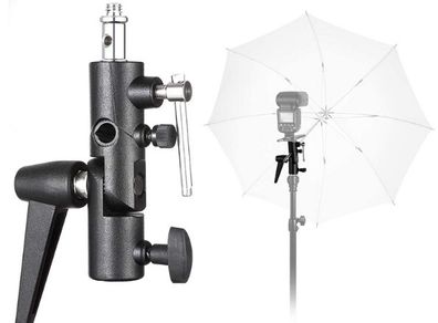 Selens H-Type Flash Holder Hotshoe Flash Mount Umbrella Holder Light Stand Holder