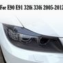 2pcs of Front Headlight Eyebrows for BMW 3 Series Image 2