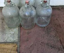 Vintage Glass Demijohns / Homebrew Carboys