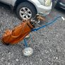Golf Trolly , Bag and Clubs Image 6
