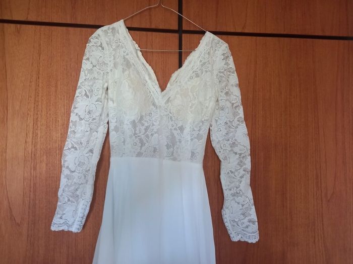 wedding dress size S / EU 36