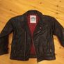 Leather Biker Jacket for kids Image 2