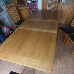 Kitchen Table and Six chairs