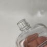 294 - Set of 7 Vintage Clear Glass Decorative Collectible Display Household Bottles Image 9