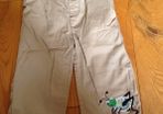 Lightweight Beige 'Bug' Trousers with Belt Age 12-18 Months