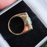 vintage 18k gold ring Image 5