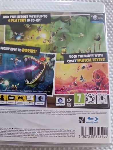 Rayman Legends PlayStation3 Ps3 Games Original