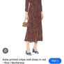 Rixo Katie crepe midi dress Image 4