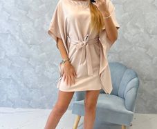 Dress batwings Oversize beige Xs-XL