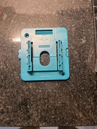 Makita battery wall mount