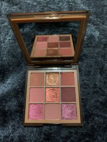 huda beauty mini obsession medium nude palette