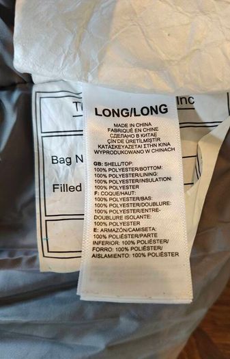 The North Face Wasatch Pro 20 Sleeping Bag - LONG Size (Like New)