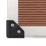 Outdoor Shower with Tray WPC Stainless Steel Image 10