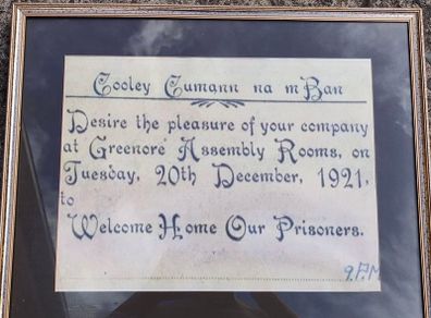 Cooley Cumann na Mban sign