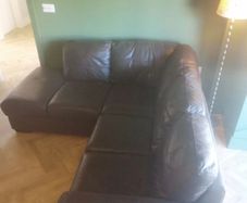 Brown Italian Leather Sofa