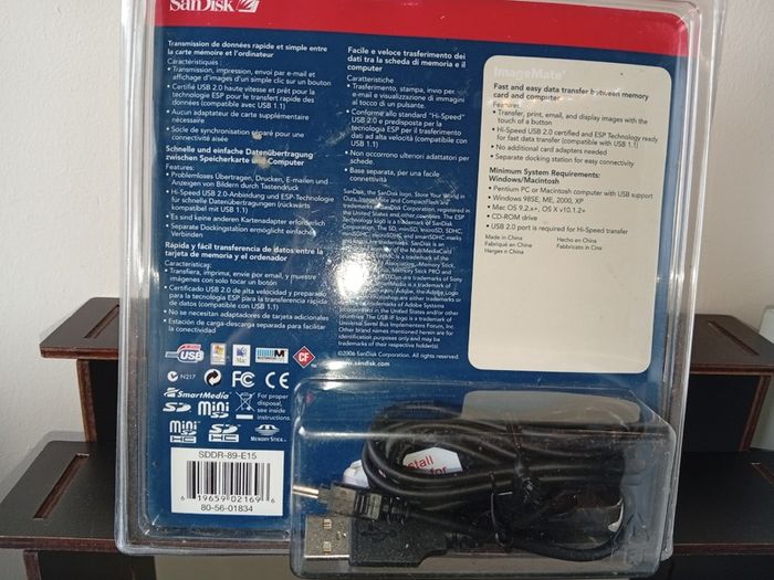 Sandisk 12 In 1 USB 2.0 Card Reader - SDDR-89-E15 - still in sealed packaging