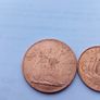 1967 Unc English Penny And Halfpenny Image 3