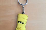 RNLI welly keyring