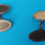 9 Ct Gold Cuff Links O'connor of Dublin 1966 4.2g Image 4