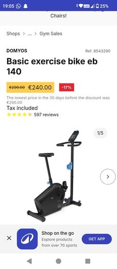 DOMYOS Exercise Bike