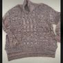 jumper long polo neck jumper cotton mix flex pink & blue multi small Bnwot baloot brand Image 8