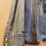 Pretty Green Embroidered Bird Vintage Denim Shirt with Pearl Effect Buttons XS Rare Image 5