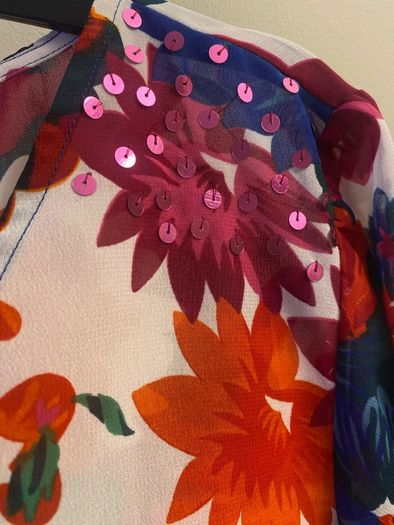 Savoir floral dress and matching bolero (size 18)