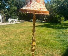 Standard lamp with shade
