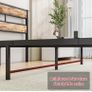 King Size Metal Bed Frame Image 3