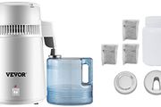 Pure Water Distiller Stainless Steel 4L Dental Distilled Water Machine Filter Medical Labs Electric Distillation Purifier