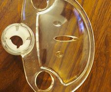 Shower soap dish