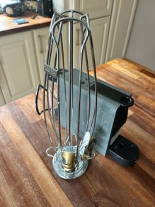 Nespresso coffee machine. Includes pod holder