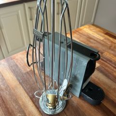 Nespresso coffee machine. Includes pod holder
