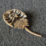 3 brass crabs,. Solid brass. Image 4