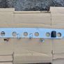 VW Caddy Bulkhead-Mounted Metal Rack with 12V Socket Image 2