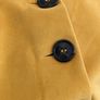 Primark Mustard Suede Effect Button Mini Skirt Image 4