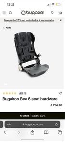 Bugaboo Bee 6 Seat Hardware