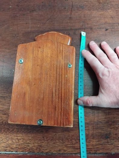 Wooden Candle Box