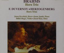 Brahms. Horn Trio. CD. Free Postage!