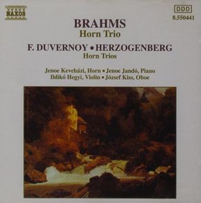 Brahms. Horn Trio. CD. Free Postage!