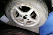 These fit Honda / Toyota, one 13" rim and one 13" alloy, 4 stud type