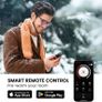50/127cm Electric Fireplace, 900W - 1800W Heat Output, Ultra-Slim Wall-Mounted or Recessed Electric Fireplace Inserts with App & Remote Control, Timer, 20 Flame Colors Black) Image 3