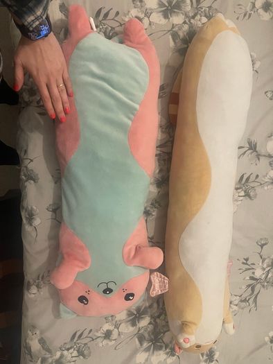 2 Long Cat Plushies