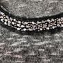 Charcoal embellished Top BNWT Image 2