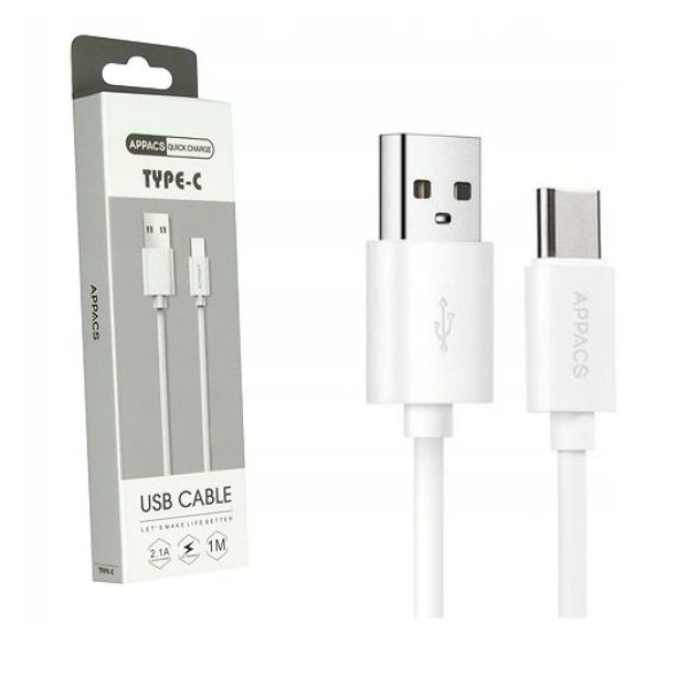 New Appacs 1m Type-C 2.1A Quick Fast Charge USB Data Cable Charger Type C #849