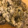 Vintage Hand-made mining pewter figures on pyrite Image 3